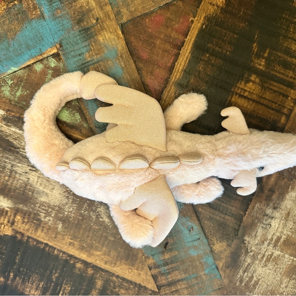 Adorable Pink Dragón Stuffed Animal Unbranded NWOT - Picture 8 of 8